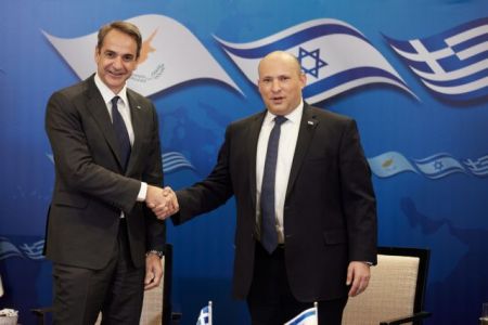 Η ενίσχυση της συνεργασίας Ελλάδας και Ισραήλ στη συνάντηση Μητσοτάκη – Μπένετ