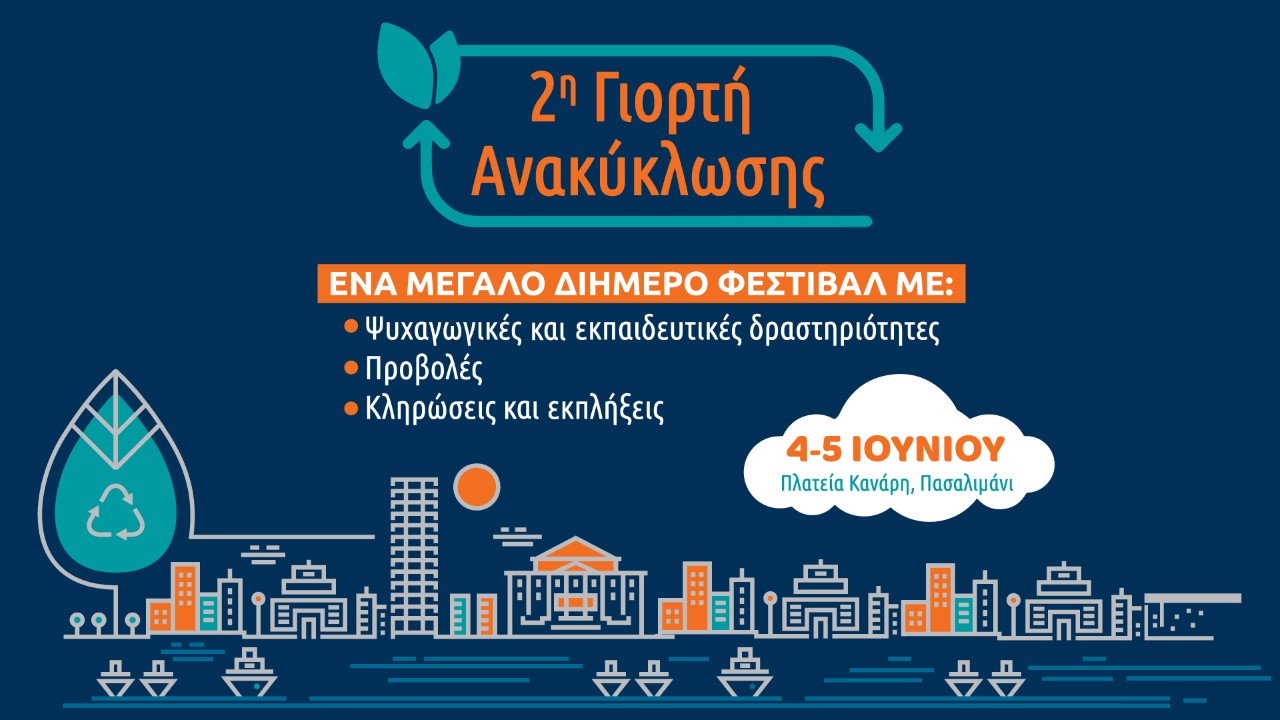 Η Γιορτή Ανακύκλωσης επιστρέφει στον Πειραιά