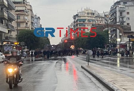 Νέα επεισόδια στο ΑΠΘ μετά το τέλος της φοιτητικής πορείας