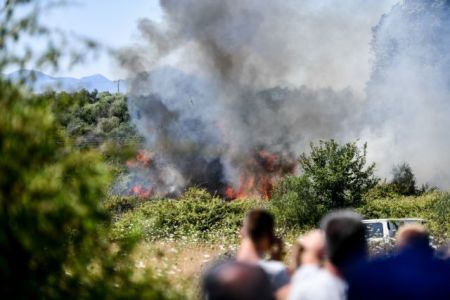 Πρέβεζα: Κινδύνεψαν σπίτια από τη μεγάλη πυρκαγιά