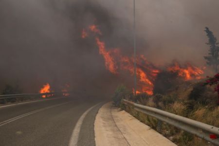 Πυρκαγιές στην Ελλάδα: Αυξημένες κατά 50% οι καμένες εκτάσεις [Πίνακες]