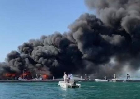 Κέρκυρα: Στις φλόγες τέσσερα σκάφη στη μαρίνα Γουβιών