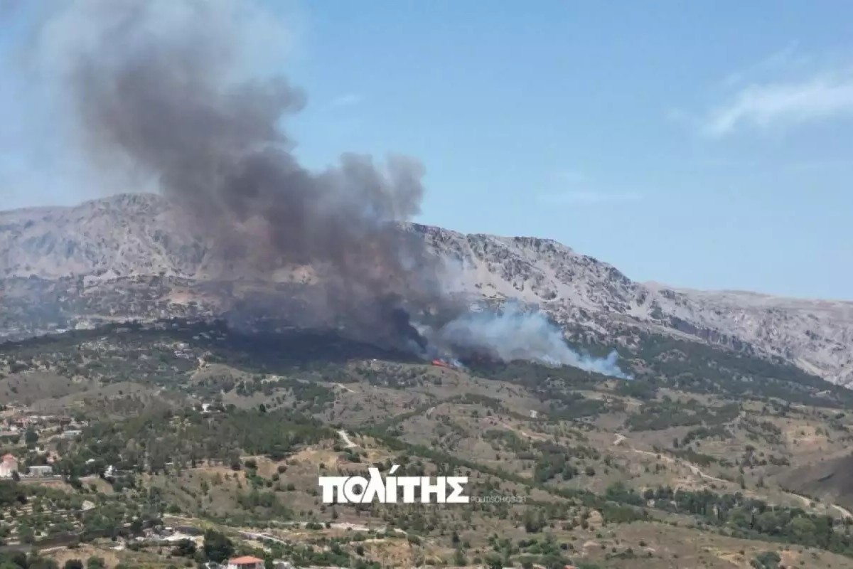 Χίος: Πυρκαγιά στην περιοχή Ρεστά – Εστάλη μήνυμα του 112