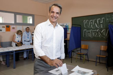 Ευρωεκλογές 2024: Ψήφισε ο Κυριάκος Μητσοτάκης – Το μήνυμά του στους πολίτες