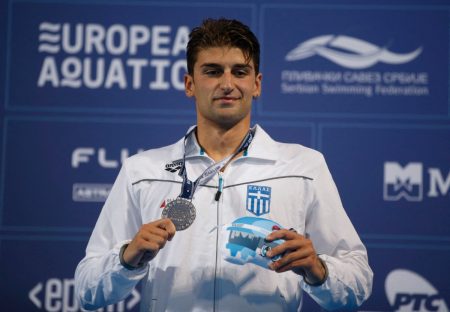 Κολύμβηση: «Ασημένιος» o Δημήτρης Μάρκος με πανελλήνιο ρεκόρ στο Ευρωπαϊκό