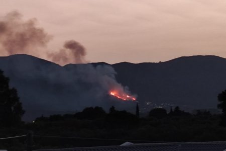 Φωτιά στη Ζάκυνθο: Νύχτα αγωνίας στο νησί – Μεγαλώνει το μέτωπο