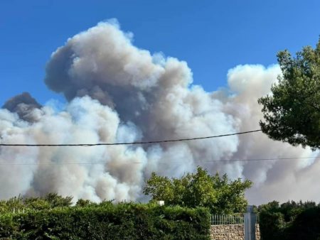 Κοντά σε σπίτια η φωτιά στο Βαρνάβα, γέμισε ο ουρανός της Αθήνας με καπνούς – μέτωπο και στο Νέο Μάζι