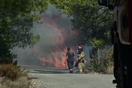 Φωτιά στον Βαρνάβα: Πάνω από 20 χιλιόμετρα το μέτωπο