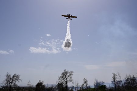 Φωτιά τώρα στην Τροιζηνία, στην περιοχή Κουνουπίτσα