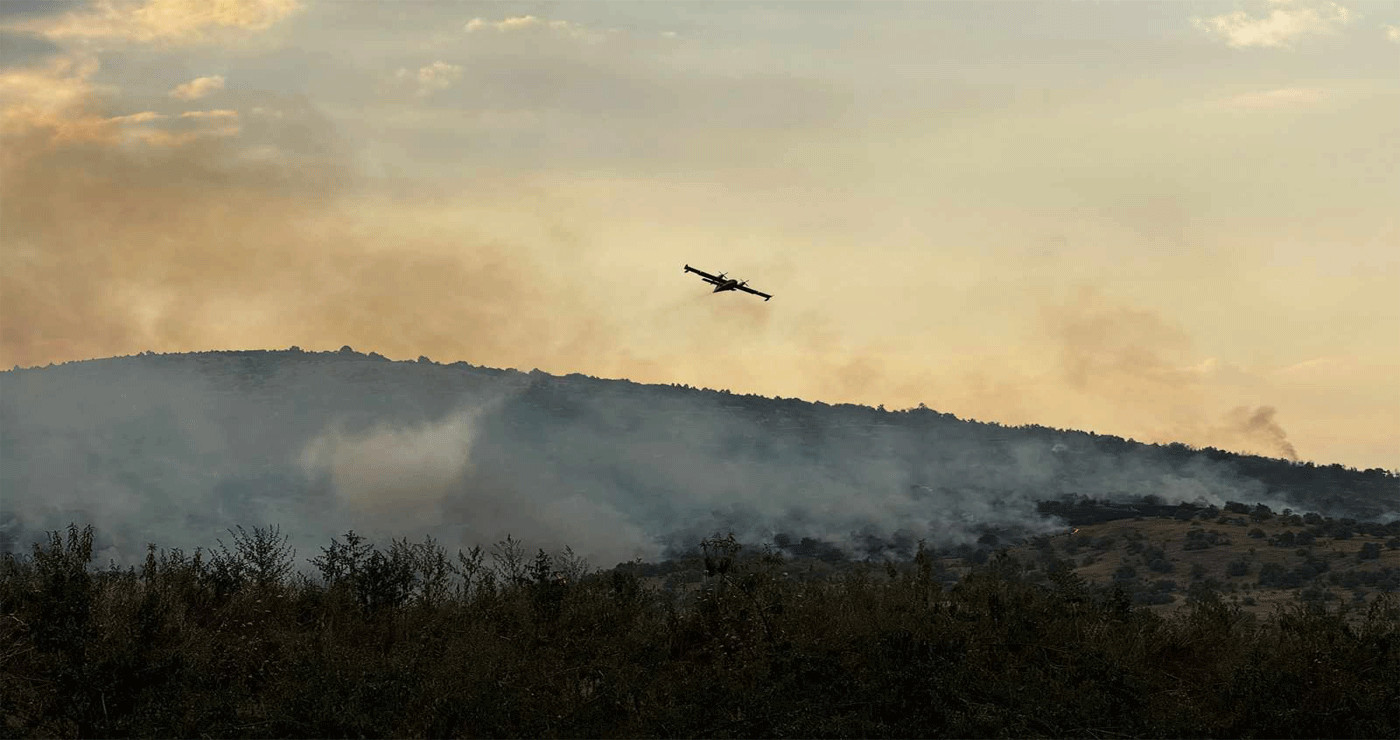 Διάσπαρτες εστίες φωτιάς στην Κρυόβρυση Πτολεμαΐδας