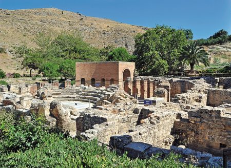 Τεκτονικά φαινόμενα στην Αρχαία Γόρτυνα