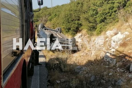 Οικογενειακή τραγωδία στην Ηλεία: Τροχαίο με δύο αδέρφια, νεκρός ο ένας