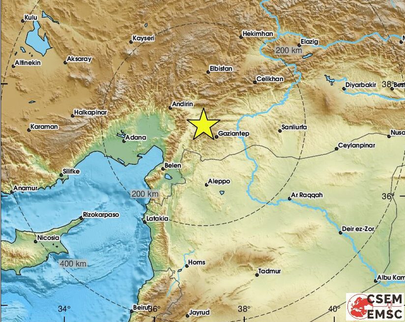 Σεισμός τώρα στην Τουρκία – Οι πρώτες πληροφορίες