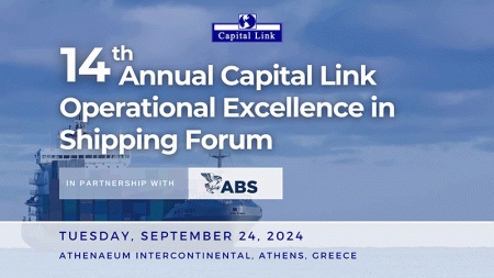 14th Annual Capital Link Operational Excellence in Shipping Forum