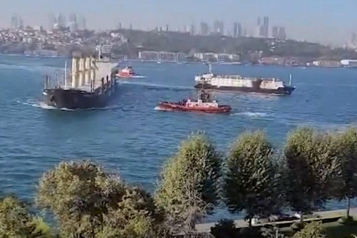 Turkey: Ship Collision in the Bosphorus (Video)
 – 2024-10-05 00:39:16