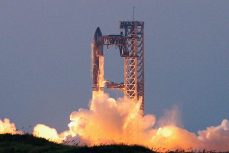 SpaceX: Εκτοξεύτηκε για πέμπτη δοκιμαστική πτήση ο πύραυλος Starship