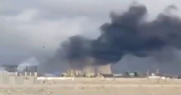 Fire outside nuclear plant in Iran – Watch video
 –