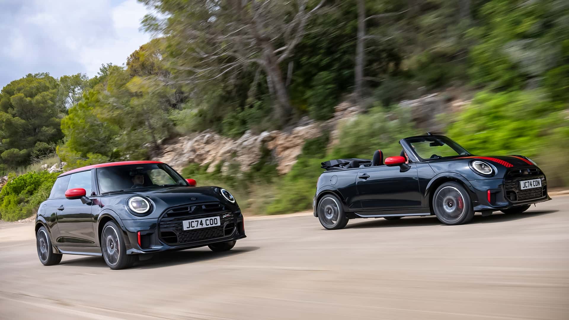 MINI Cooper και Cabrio JCW: Το νέο σπορ δίδυμο