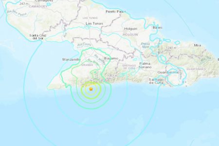 Κούβα: Σεισμός μεγέθους 5,8 βαθμών της κλίμακας Ρίχτερ