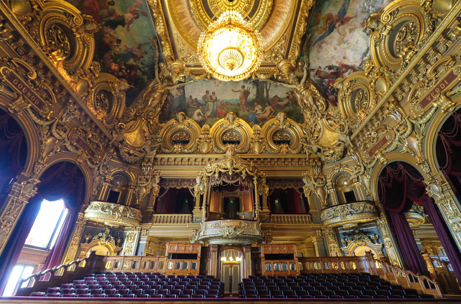 Salle Garnier: Η μεγαλειώδης Οπερα του Μόντε Κάρλο