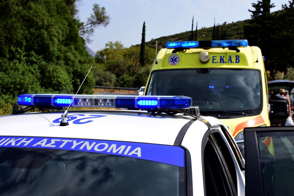 Serres: A 15-year-old driver is happy after a traffic accident – 3 more minors in the car
 –