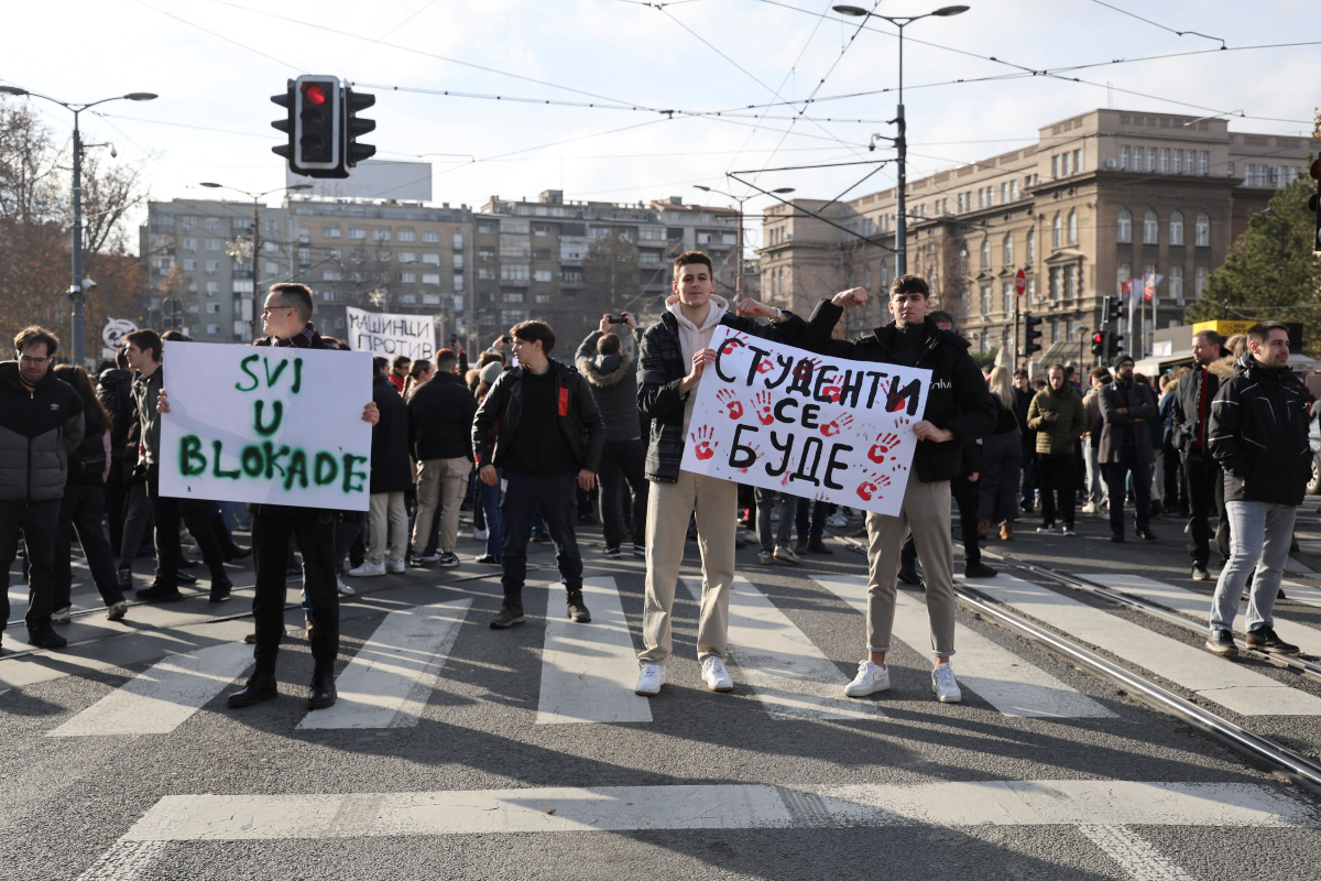 Σερβία: Εντείνονται οι κινητοποιήσεις για την τραγωδία στο Νόβι Σαντ