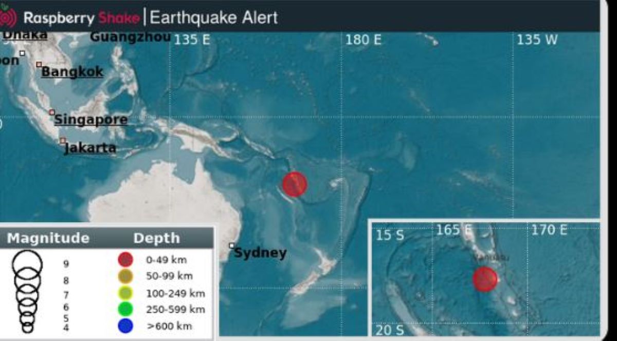 Ισχυρός σεισμός μεγέθους 7,3 βαθμών στο Βανουάτου – Υπήρξε προειδοποίηση για τσουνάμι