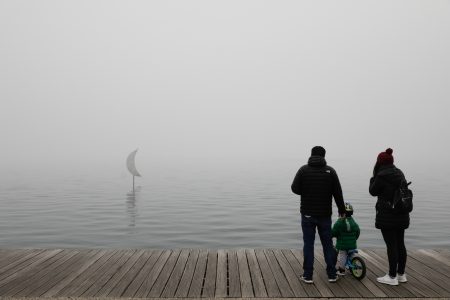 «Τοπίο στην ομίχλη» το λεκανοπέδιο – Ατύχημα στην Αττική Οδό