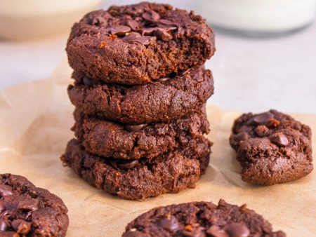 Vegan σοκολατένια soft cookies με γλυκοπατάτα